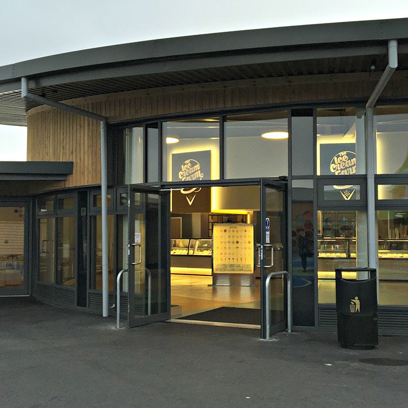automatic swing doors are ideal for disables entrance solutions