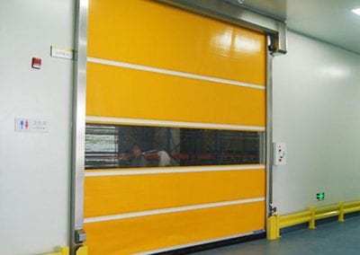 High speed shutter roller doors