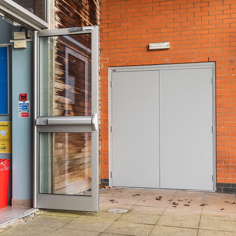 steel secure doors for internal external buildings