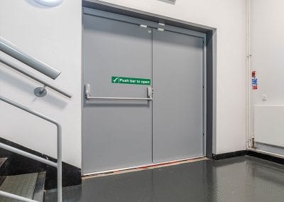 steel doors for improved security