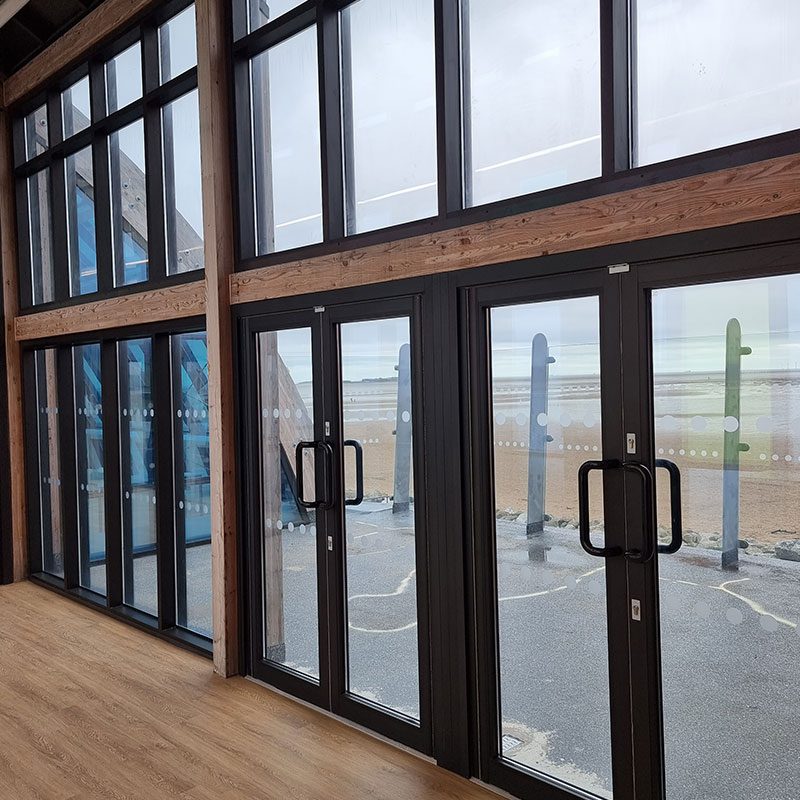 aluminium doors have become the norm