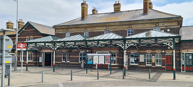 Rhyl train station window replacements