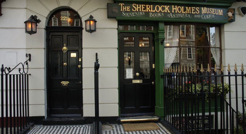 Sherlock Holmes Door