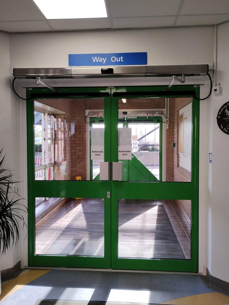 Are automatic doors easy to install?