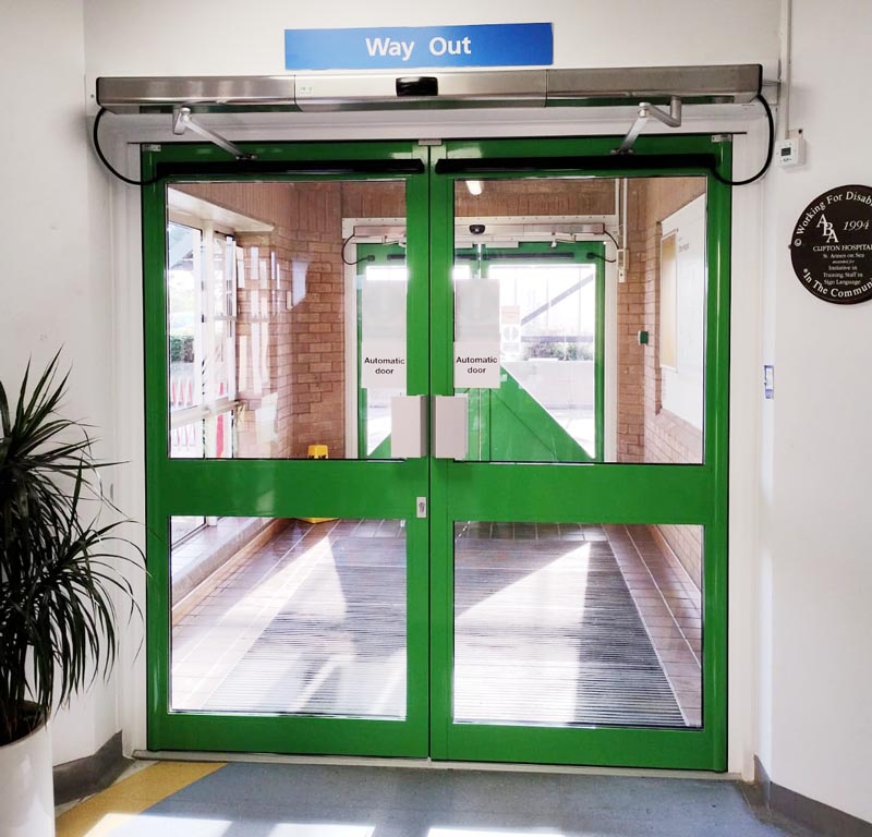 automatic doors in hospitals